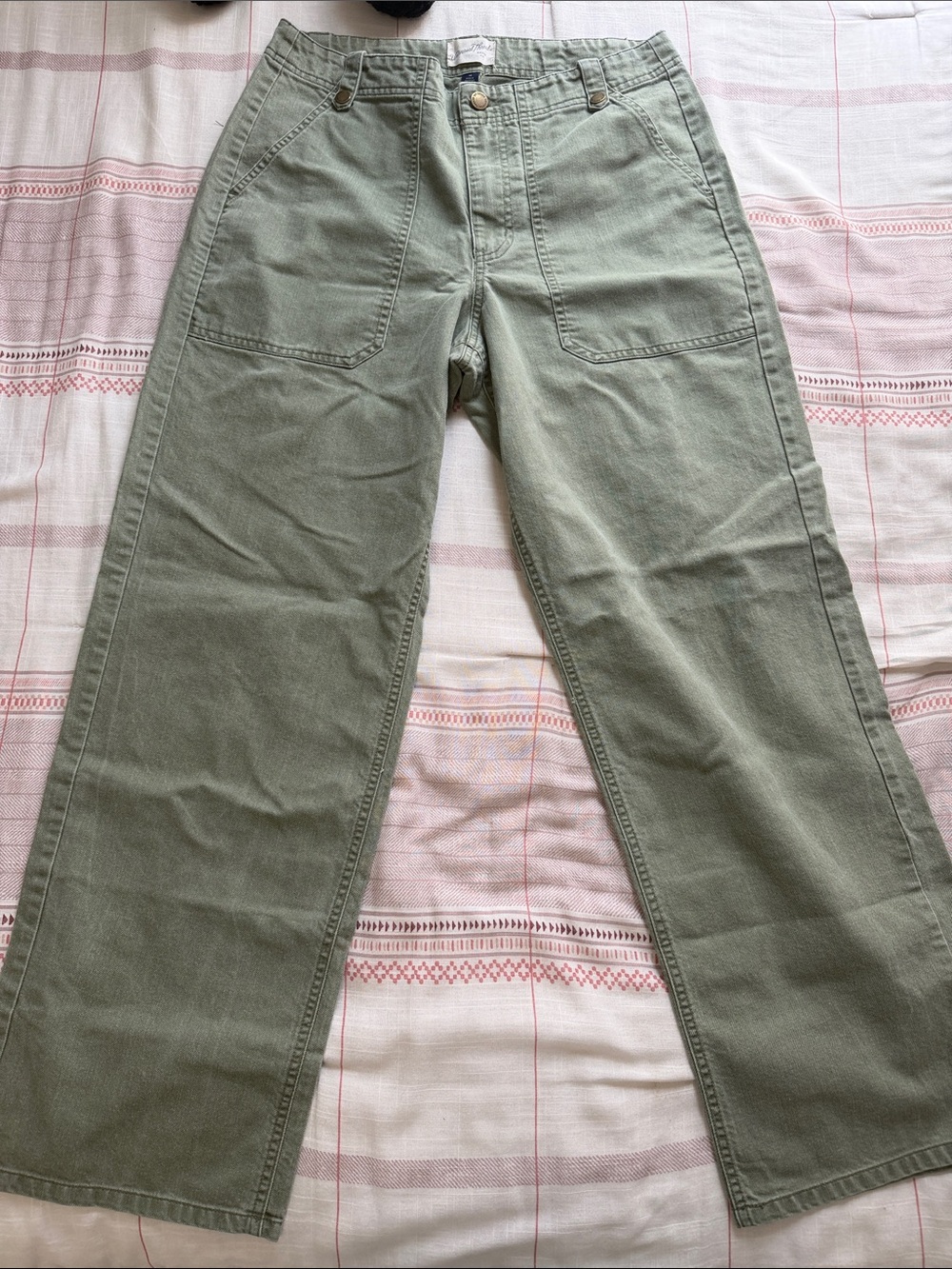 Universal Thread Olive Green Workwear Cotton Pants